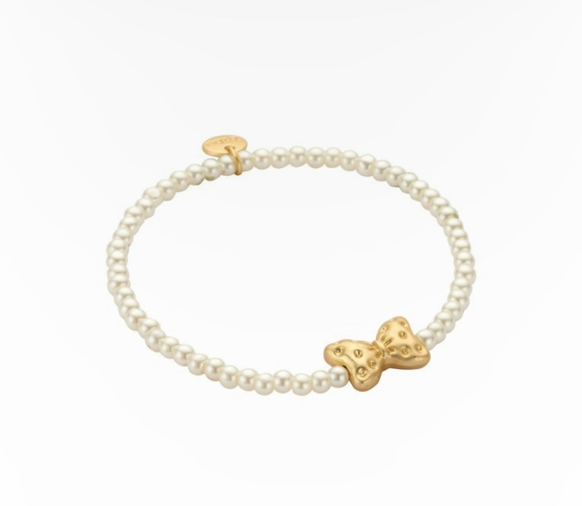 Armband Schleife gold oder silber