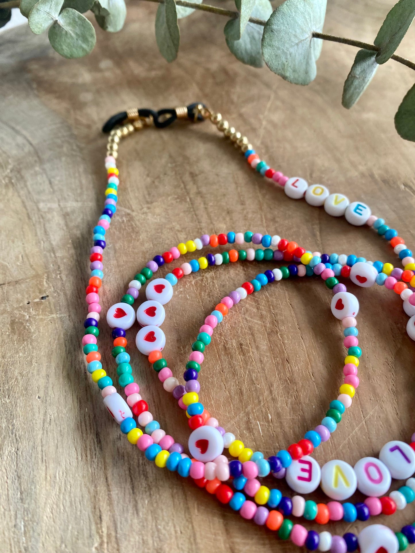 Brillenkette Love is Love