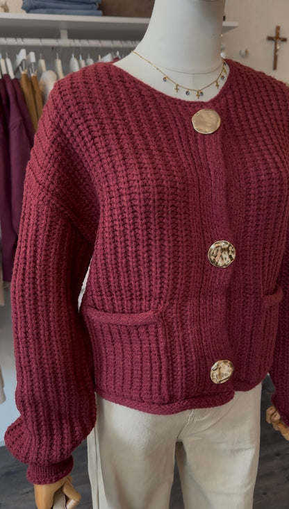 Cardigan Wine-Gold