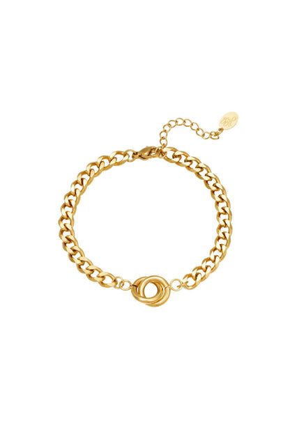 Armband two Gold