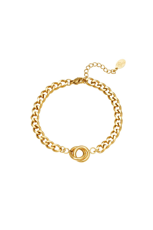 Armband two Gold