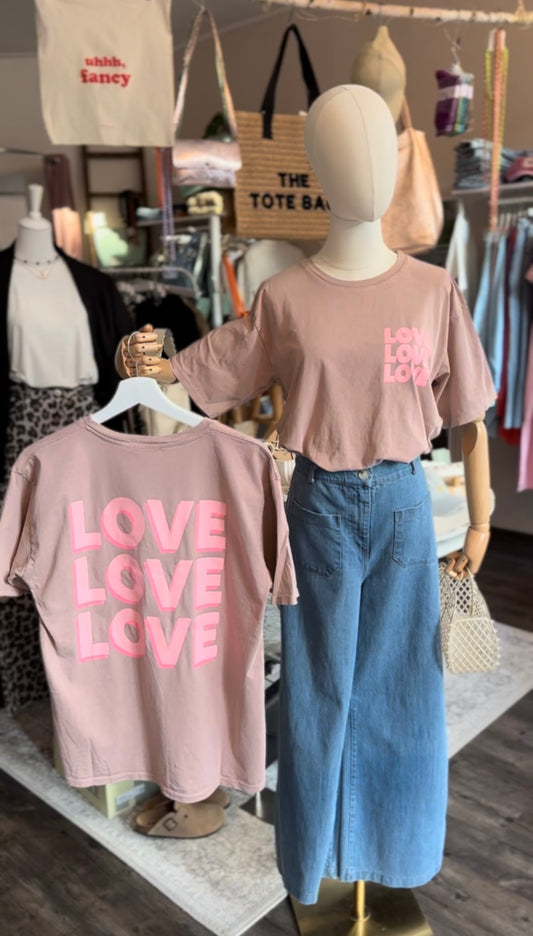 T-Shirt Love Love Love