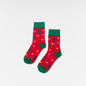 Socken mit verschiedenen Weihnachtlichen Motiven