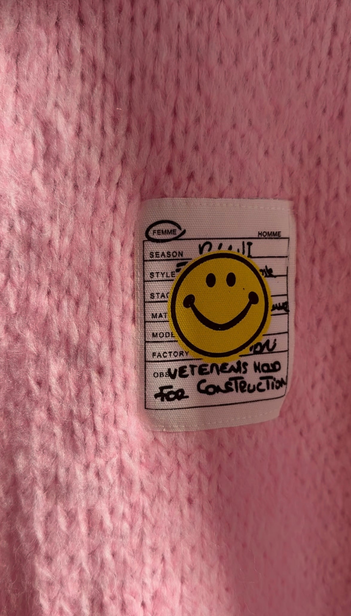 Weste Smiley