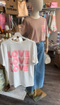 T-Shirt Love Love Love