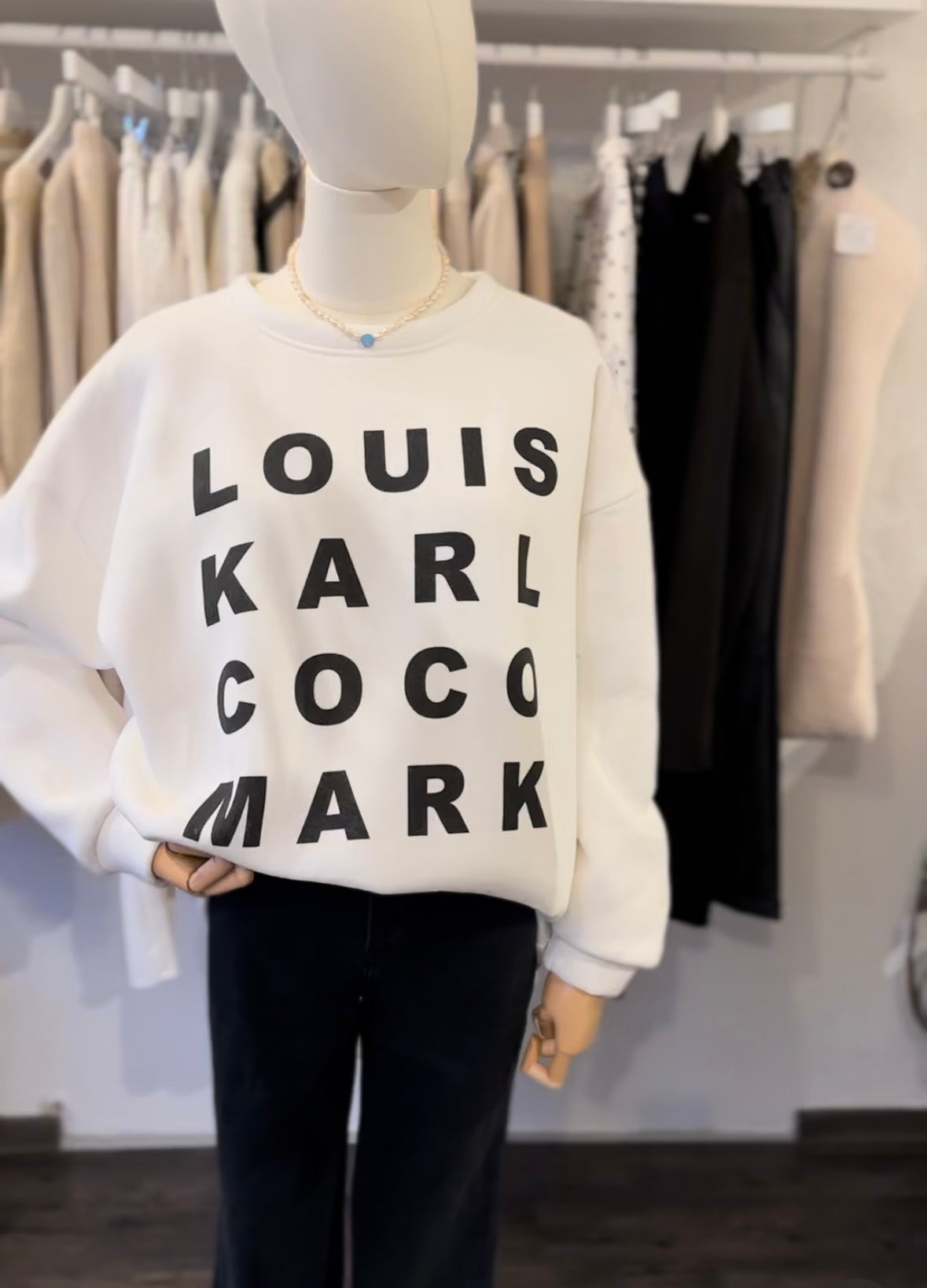 Sweater LKCM Louis Karl Coco Mark