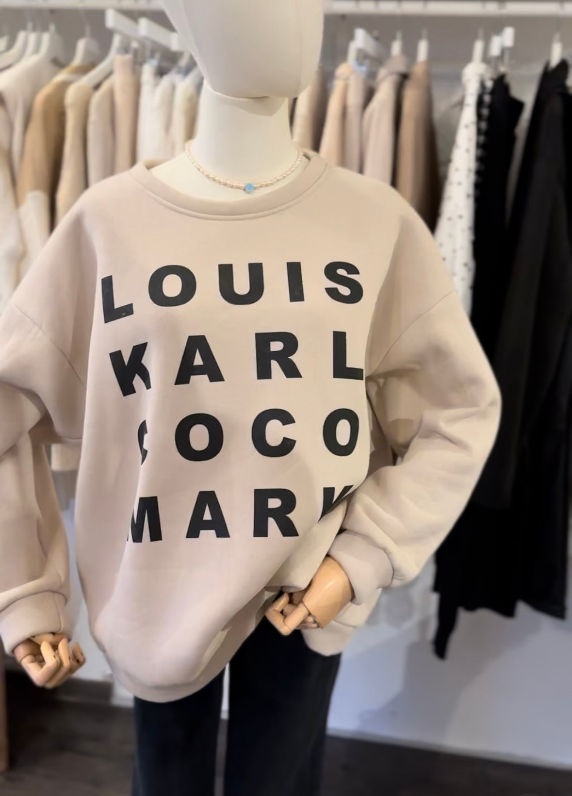 Sweater LKCM Louis Karl Coco Mark