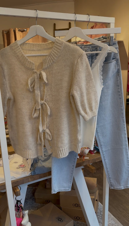 Strickshirt zum binden