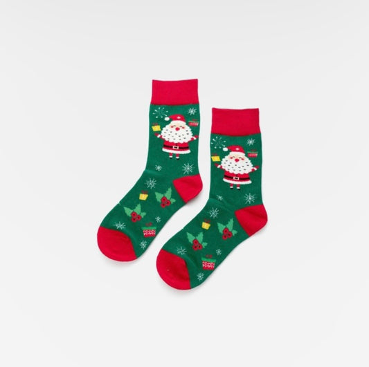Socken mit verschiedenen Weihnachtlichen Motiven