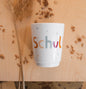 Tasse „Schulkind“ aus Porzellan