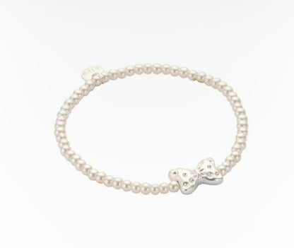 Armband Schleife gold oder silber