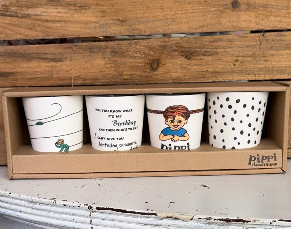 Pippi Langstrumpf Becher Set