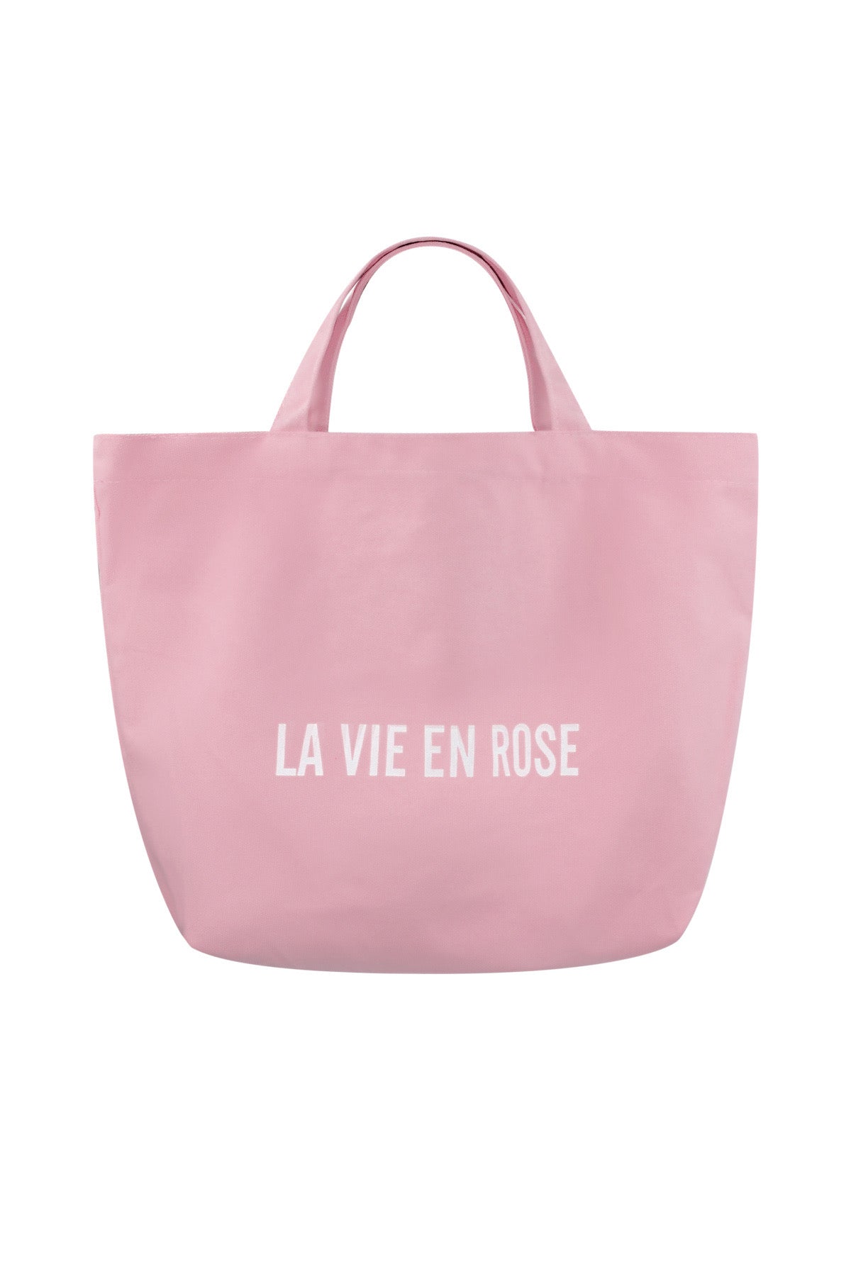 Canvas Shopper La Vie en Rose