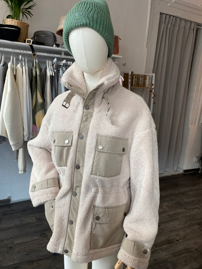 Teddyjacke creme