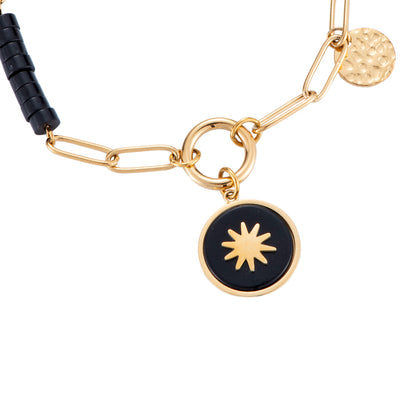 Armband Sun 14 Karat vergoldet