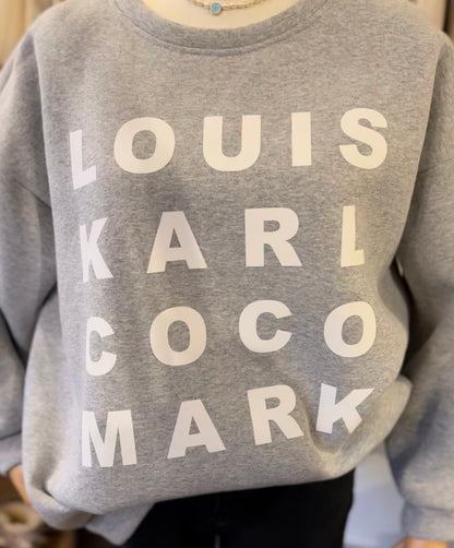 Sweater LKCM Louis Karl Coco Mark