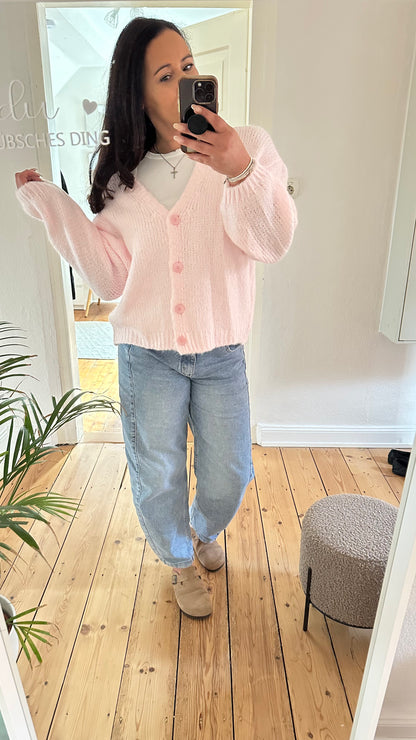 Statement Strickjacke Bisou