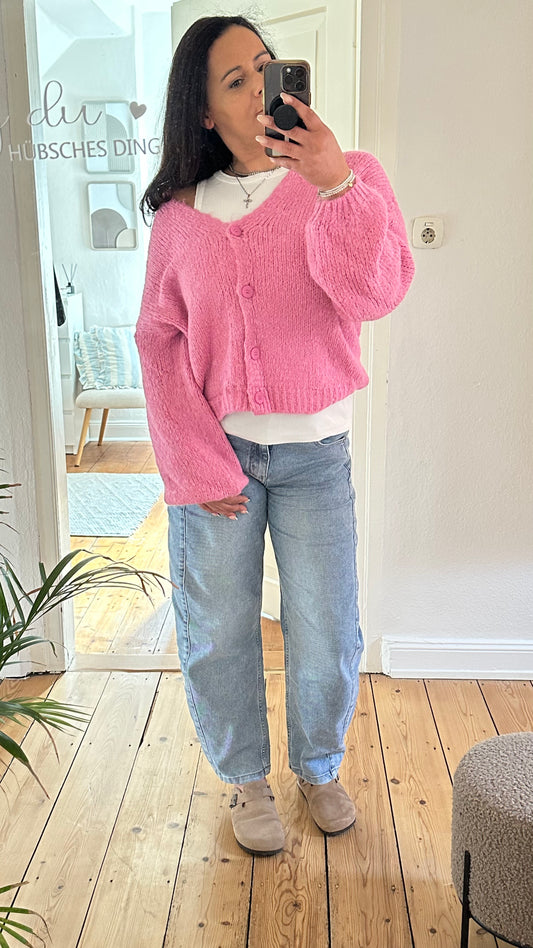 Statement Strickjacke Bisou