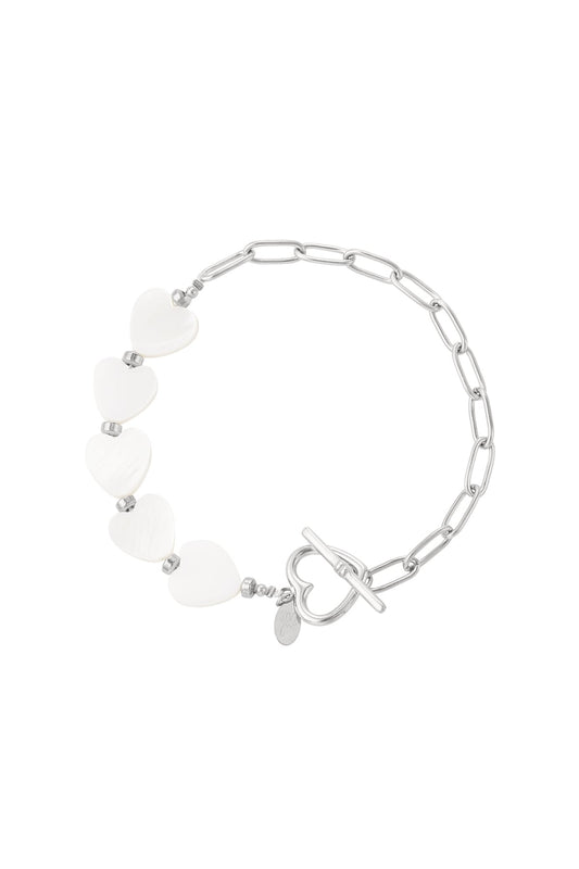 Armband Muschelherz