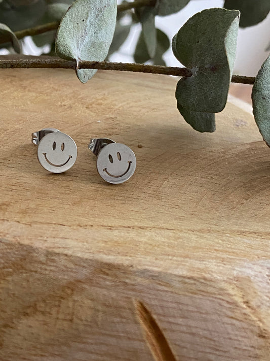 Ohrstecker  Smiley